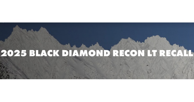 RECALL for Black Diamond Recon LT Avalanche Devices