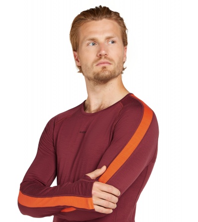 Icebreaker ZoneKnit 200 LS Crewe M's Winter 2025