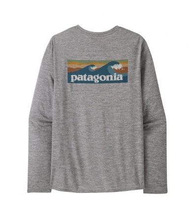 Patagonia Long Sleeve Capilene Cool Daily Graphic Shirt Waters M's Summer 2025