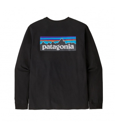 Blouse Patagonia Long-Sleeved P-6 Logo Responsibili-Tee M's