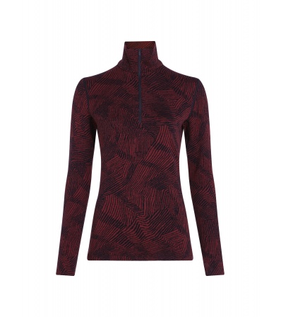 Icebreaker Merino 260 Vertex LS Half Zip Thermal Top Frozen Forms W's Winter 2025